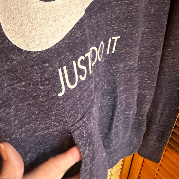 Nike purple Hoodie with White Accents - Picture 5 of 7